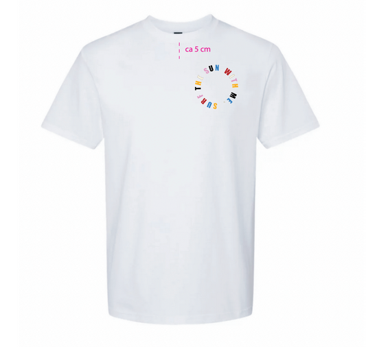 Surf The Sun (white tee)